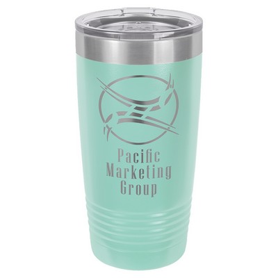 20 Oz. Teal Vacuum Insulated Tumbler