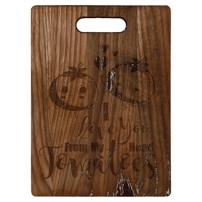 13 3/4" x 9 3/4" Walnut Cutting Board